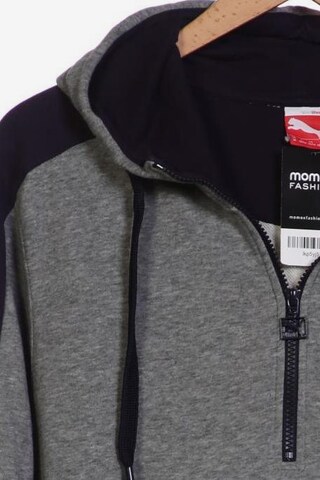 PUMA Sweatshirt & Zip-Up Hoodie in 4XL in Grey