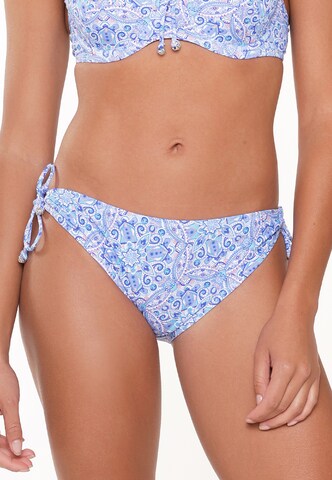 LingaDore Bikini Bottoms in Blue: front