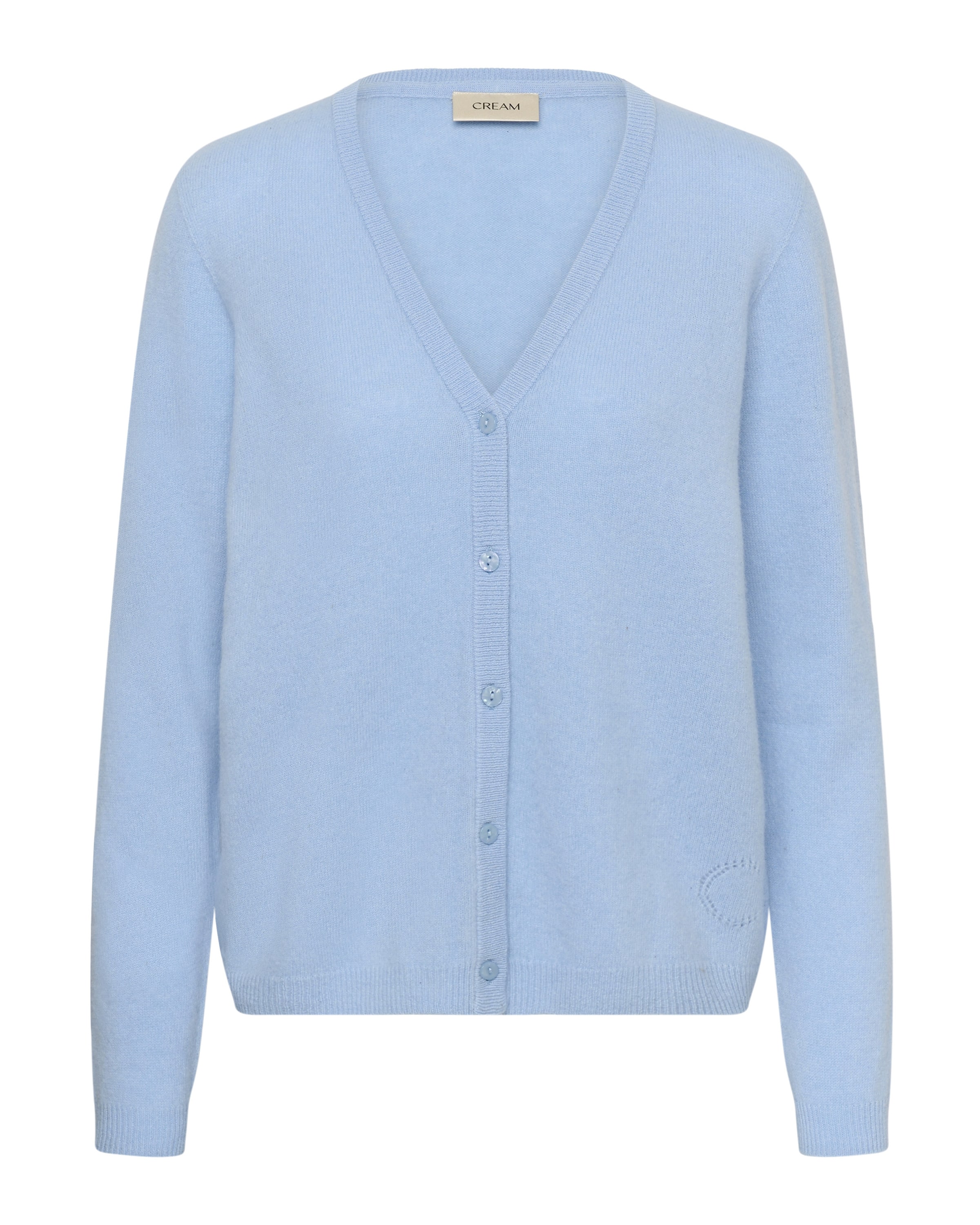 Cream Knit cardigan 'CRMela' in Blue: front