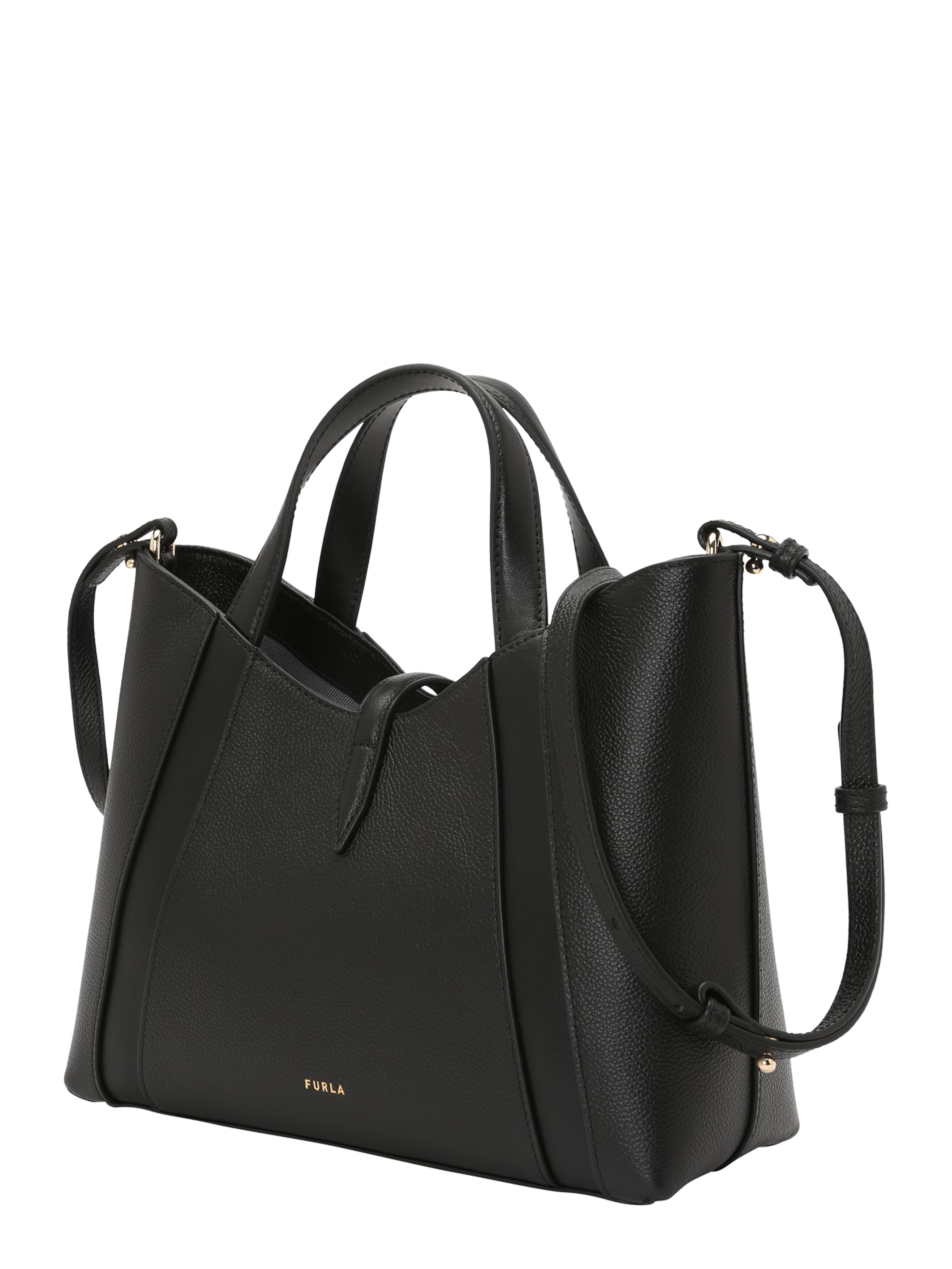 FURLA Τσάντα χειρός 'Goccia' σε μαύρο