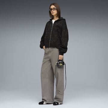 PUMA Sweatjacke in Schwarz