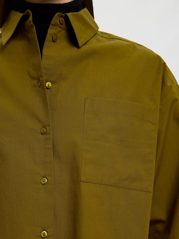 SELECTED Bluse 'SLFFastha' in Grün