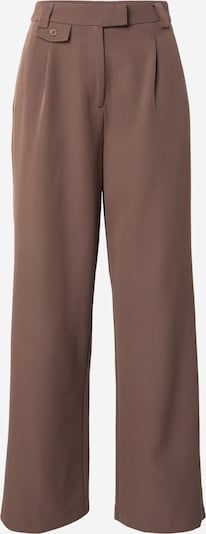 Klostuotos kelnės 'PCNimora' iš PIECES, spalva – šokolado spalva, Prekių apžvalga