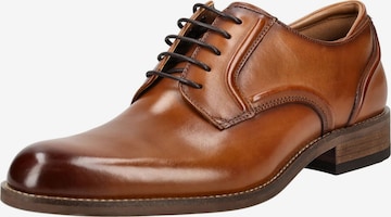 Scarpa stringata 'Craft Remi Lace' di CLARKS in marrone: frontale