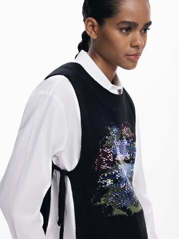 Desigual - Blusa en negro