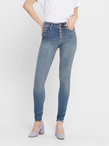 Only Tall Skinny Jeans 'BLUSH' in Blue: front