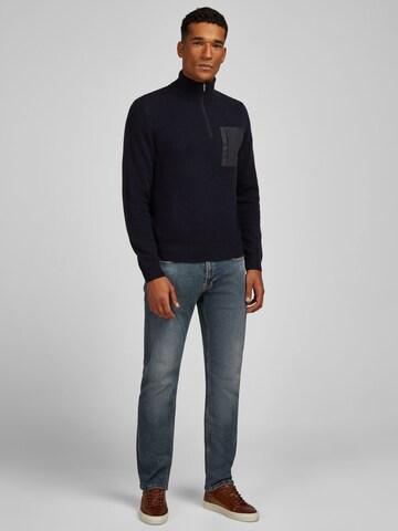 HECHTER PARIS Pullover in Blau