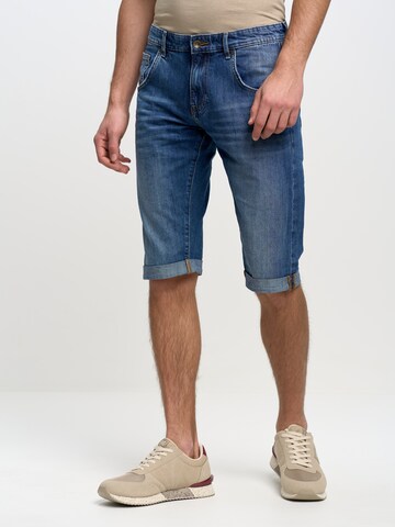 BIG STAR Regular Shorts 'Conner' in Blau: Vorderseite