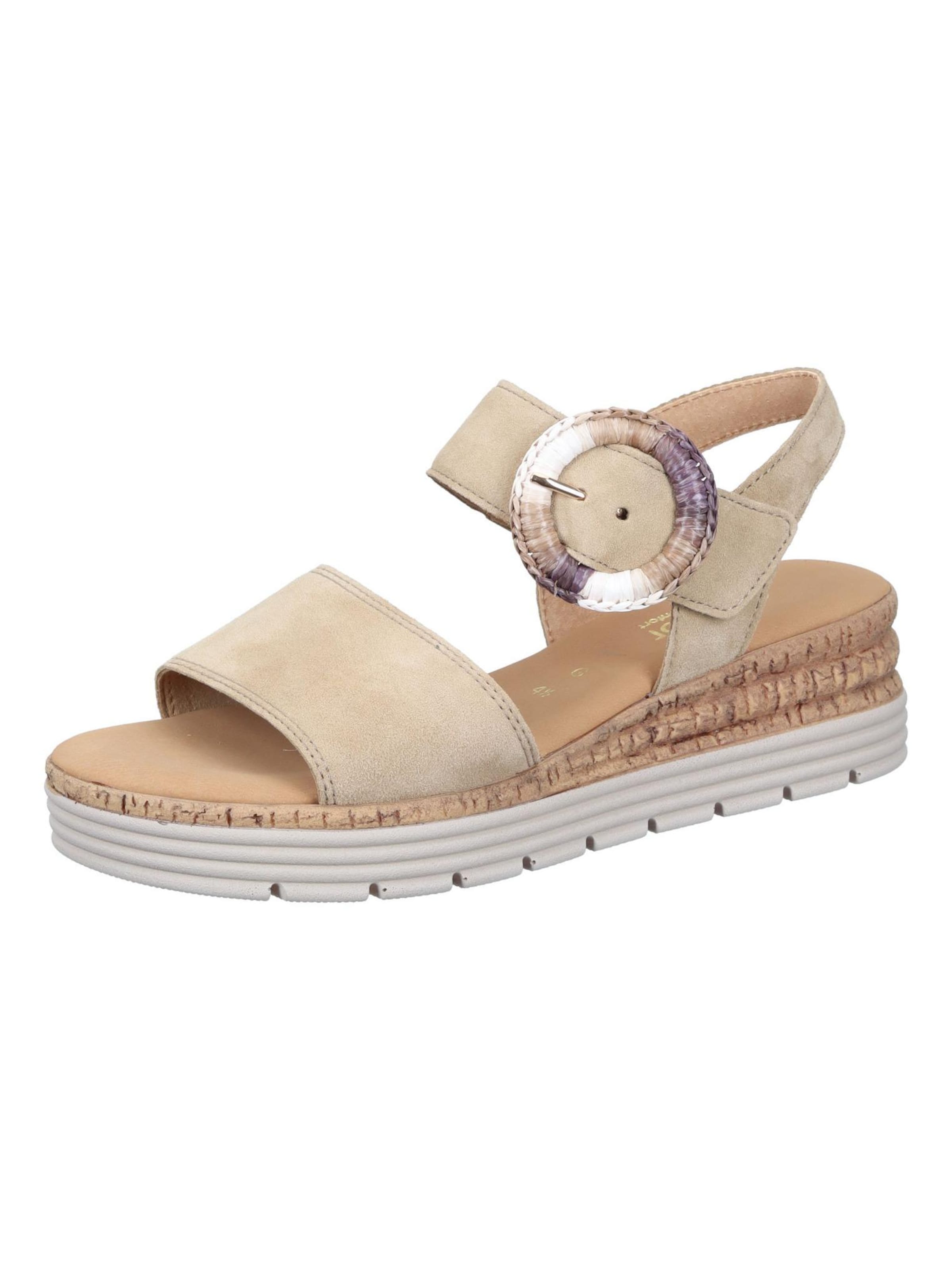 GABOR Sandals in Beige: front