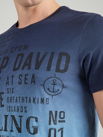 CAMP DAVID Shirt in Blue