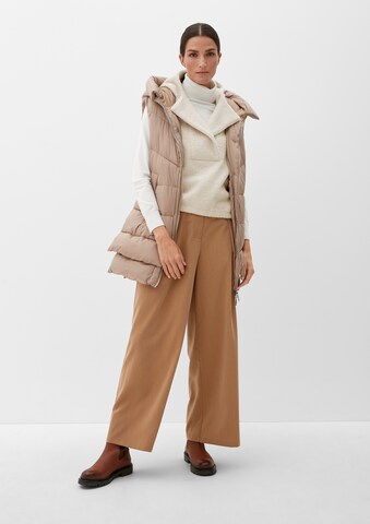 s.Oliver Sweatshirt in Beige