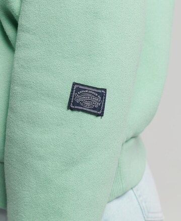 Superdry - Sweatshirt em verde