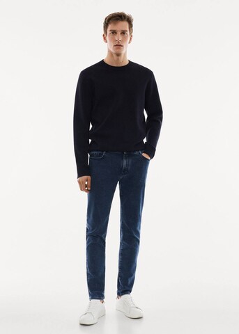 MANGO MAN Slimfit Jeans 'Prad' in Blau