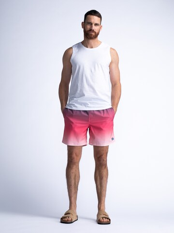 Petrol Industries Swim Trunks 'Seaspire' in Pink