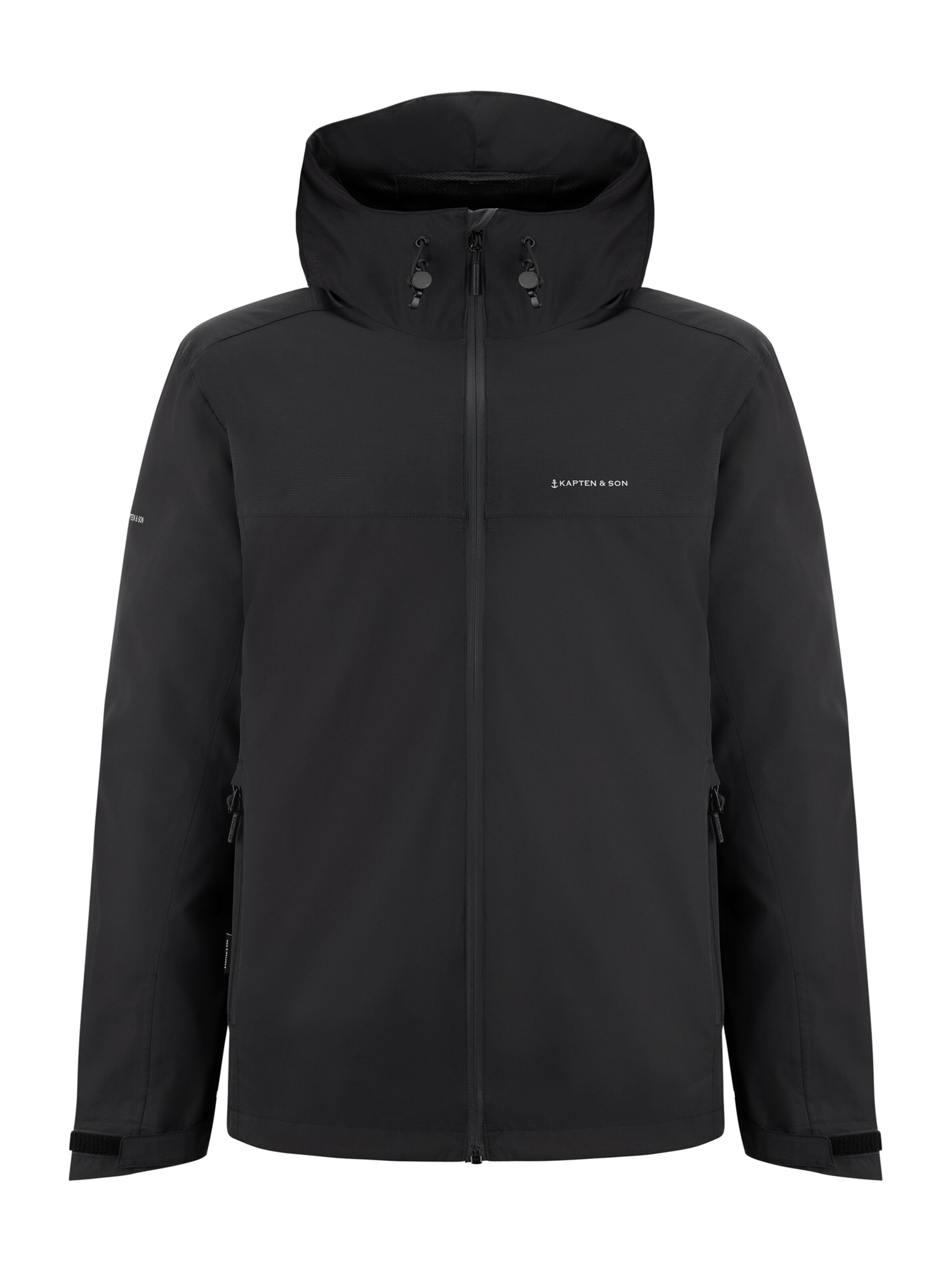 Kapten & Son Функционално яке 'Everyday 3in1 Jacket' в черно
