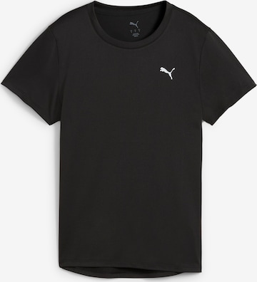 PUMA Sportshirt 'Essential' in Schwarz: Vorderseite