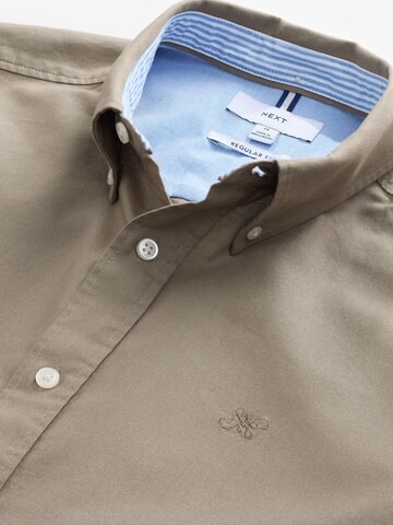 Coupe regular Chemise Next en gris