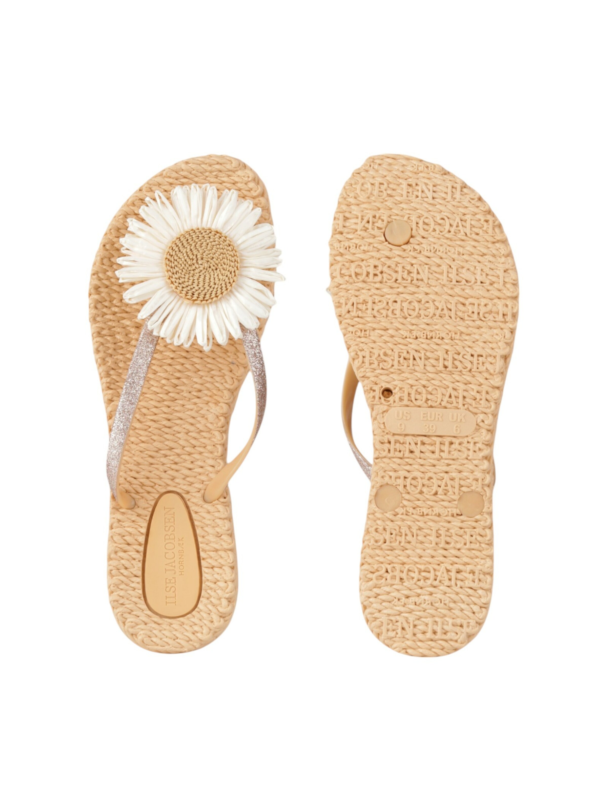 ILSE JACOBSEN Teenslipper 'CHEERFUL16F' in Beige