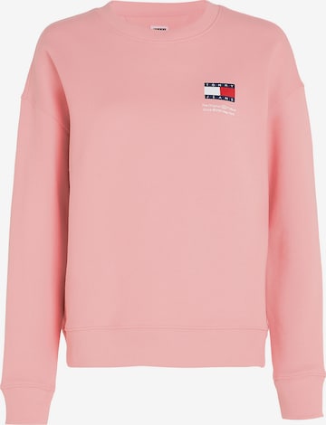 Tommy Jeans Sweatshirt in Roze: voorkant