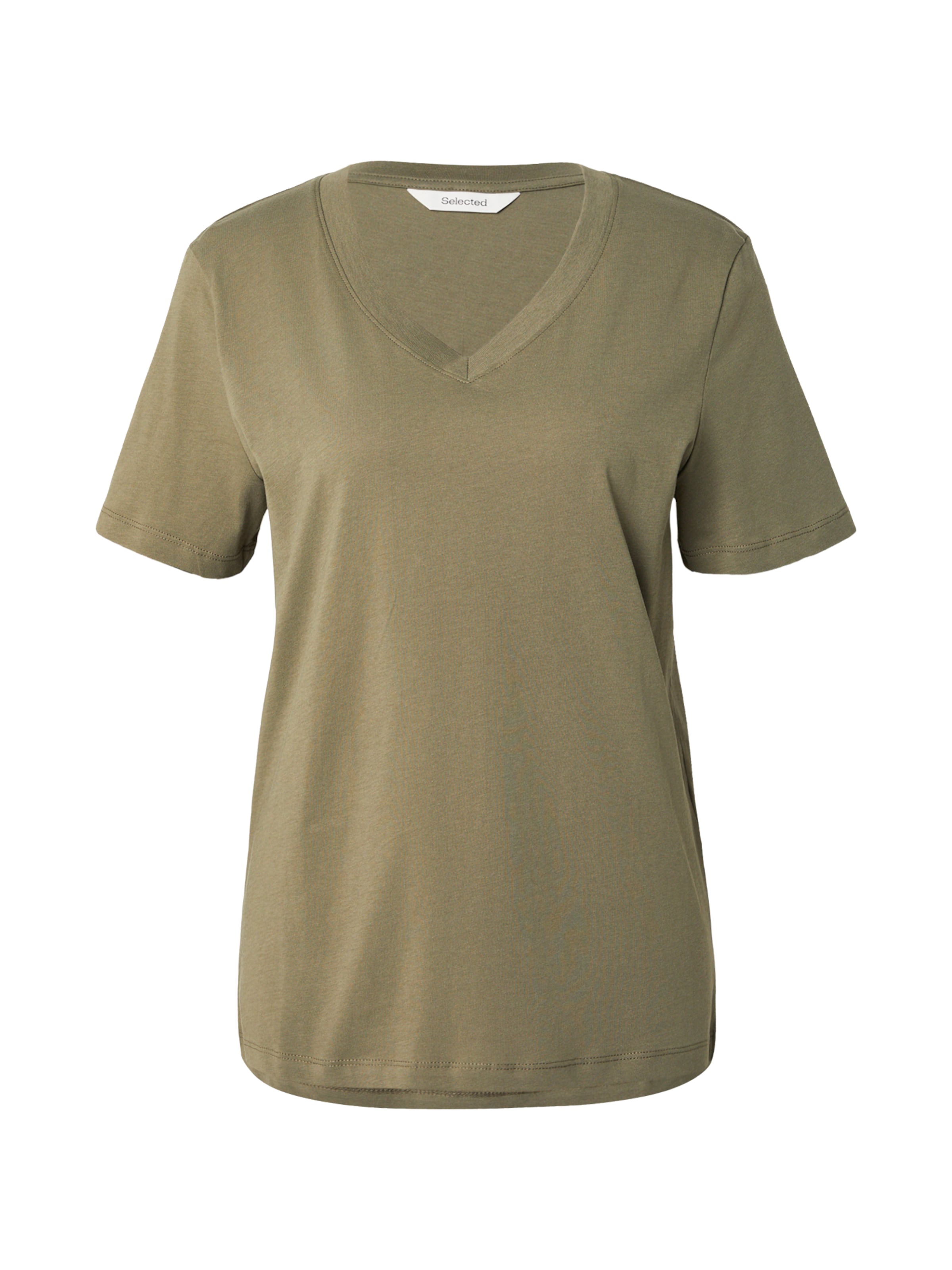 SELECTED Shirt 'SLFESSENTIAL' in Green: front