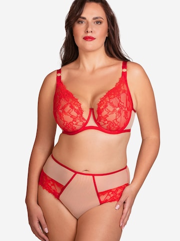 Vivisence T-shirt Bra '1084' in Red