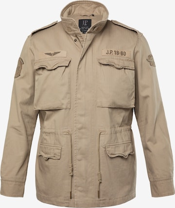 JP1880 Tussenjas in Beige: voorkant