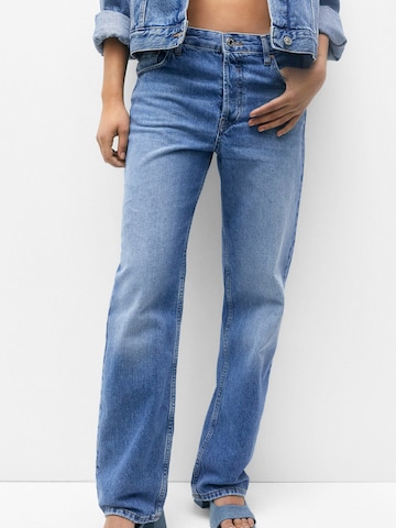 Pull&Bear Regular Jeans in Blue: front