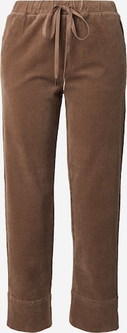 Regular Pantalon 'Thine' Claire en marron : devant