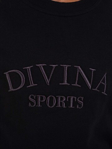 Sweat-shirt 'Core' Divina en noir