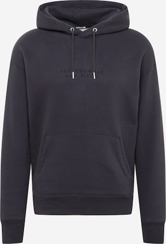 Sweat-shirt Abercrombie & Fitch en gris : devant