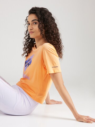 COLUMBIA Funktionsshirt 'Bluebird Day' in Orange