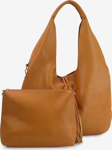 HARPA Shoulder bag 'AVEL' in Brown: front