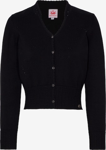 Cardigan 'Gosina' SPIETH & WENSKY en noir : devant