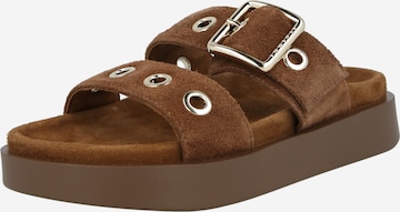 INUIKII Pistokkaat 'TILDA' värissä ruskea: etupuoli