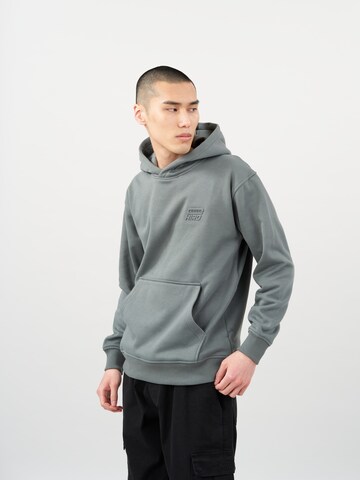 Sweat-shirt 'Takeschi' Cørbo Hiro en vert : devant