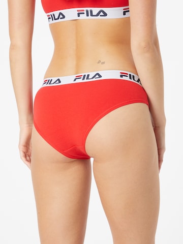 Slip di FILA in rosso