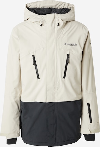 smėlio COLUMBIA Laisvalaikio striukė 'Aerial Ascender II': priekis