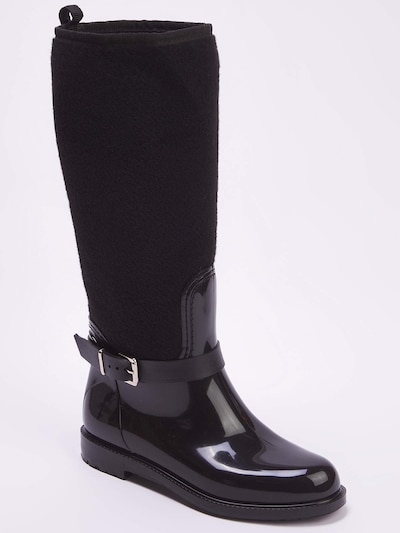 Trendyol Bottes en noir, Vue avec produit