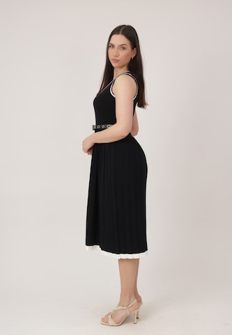 Abito in maglia di Elara in rosso