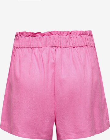 ONLY Regular Shorts 'Caro' in Pink