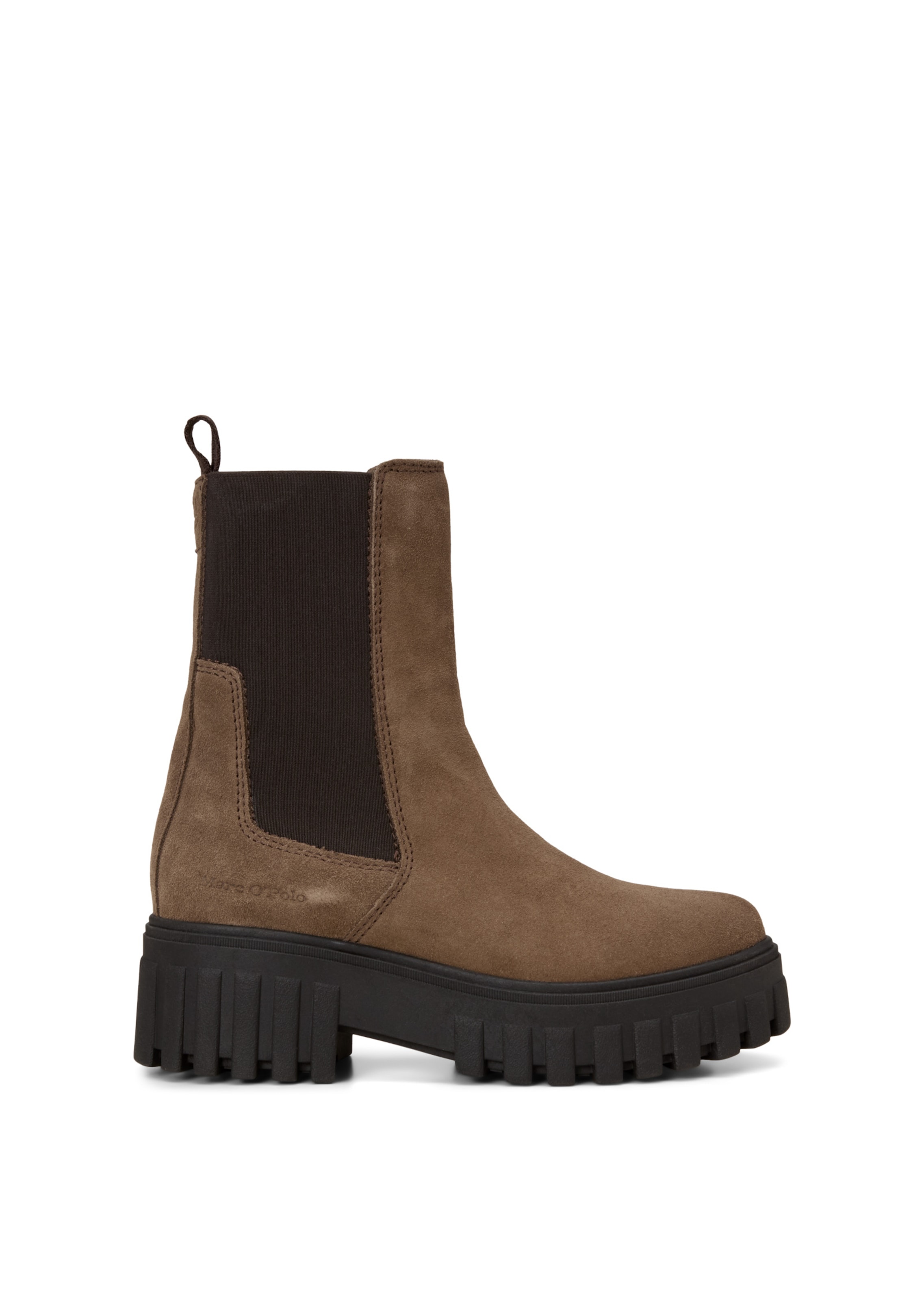 Marc O'Polo Chelsea Boot 'Valva' in Braun