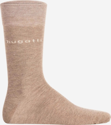 Calzino di bugatti in beige: frontale