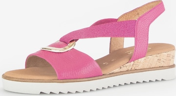 GABOR Sandals in Pink: front