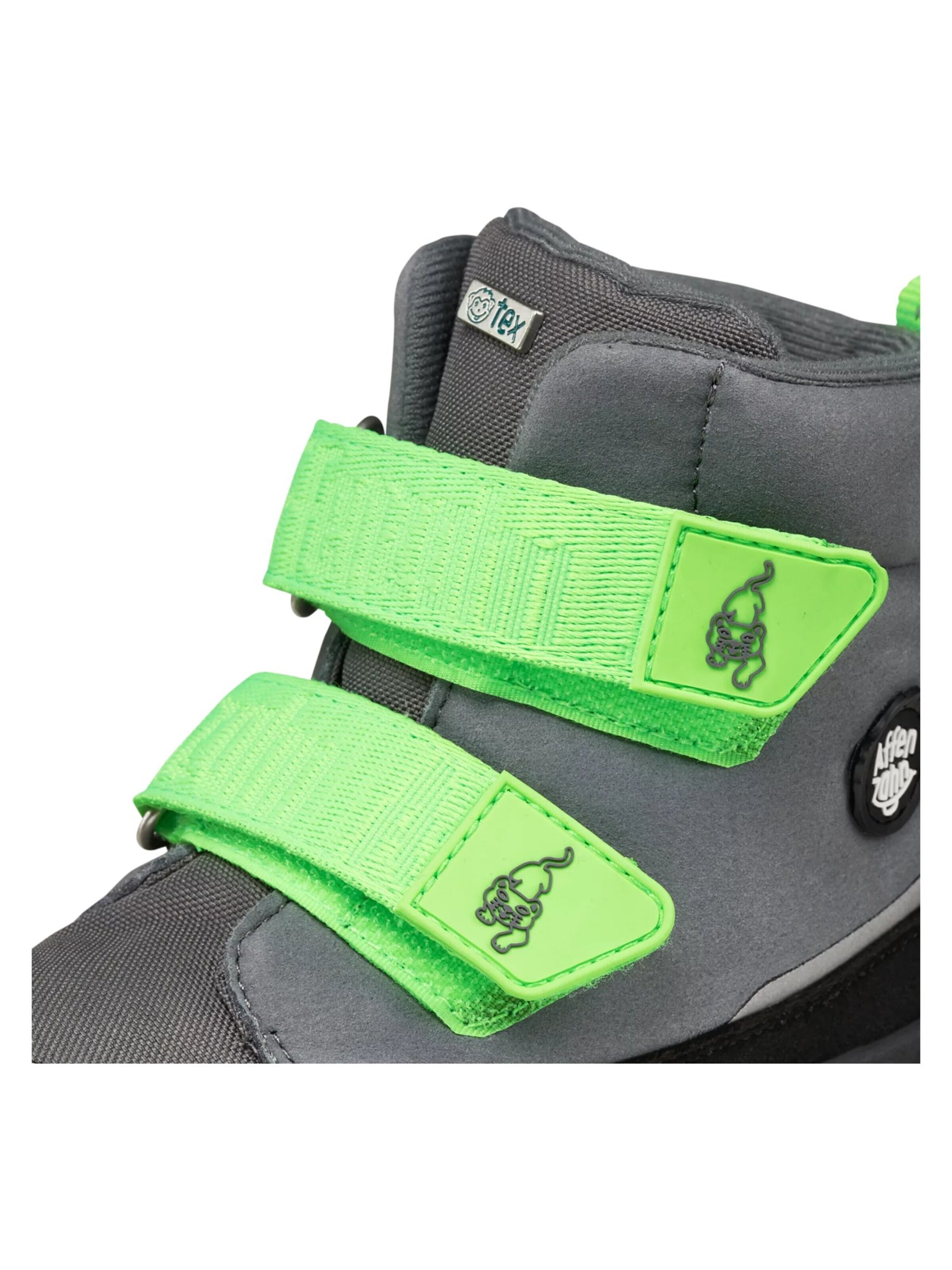 Affenzahn Boots 'Vegan Comfy Vegan Comfy' in Grey: front