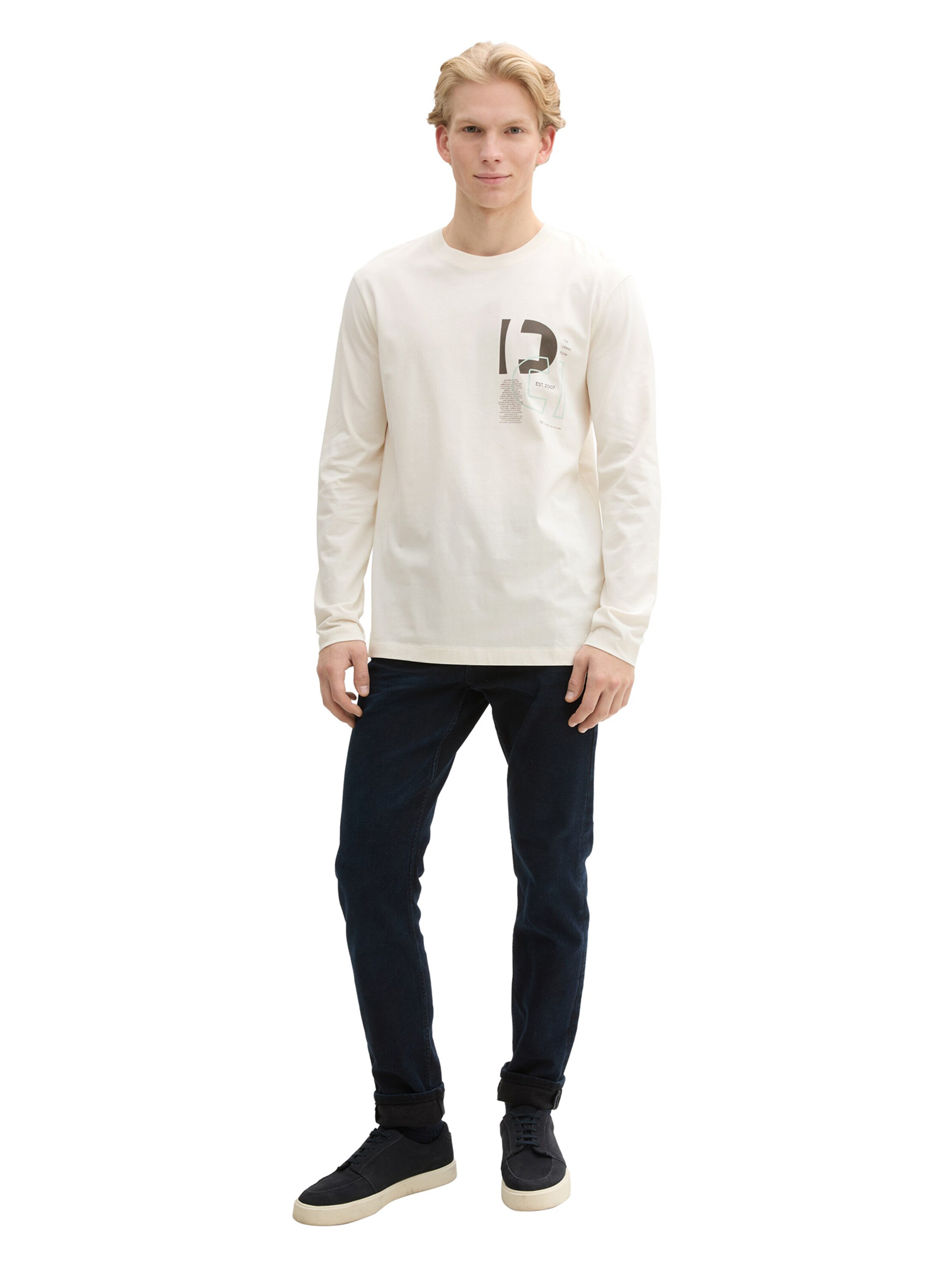 TOM TAILOR DENIM Shirt in White