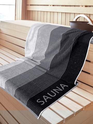 Lashuma Handtuch 'Helsinki'‌‌‌ in Grau
