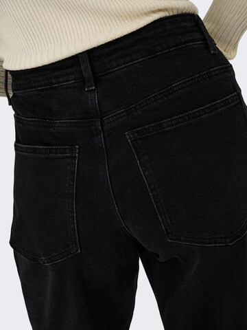 ONLY Wide Leg Jeans 'ONLChris' in Schwarz