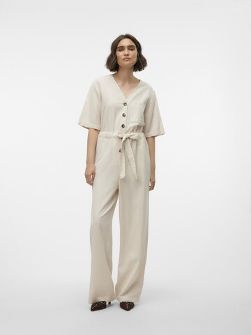 Combinaison 'JAZZLYN' VERO MODA en blanc