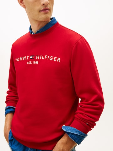 Sweat-shirt TOMMY HILFIGER en rouge
