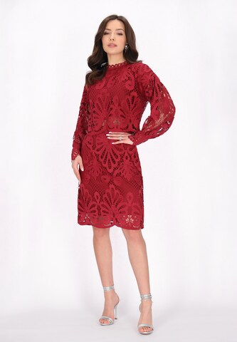 faina - Blusa em vermelho